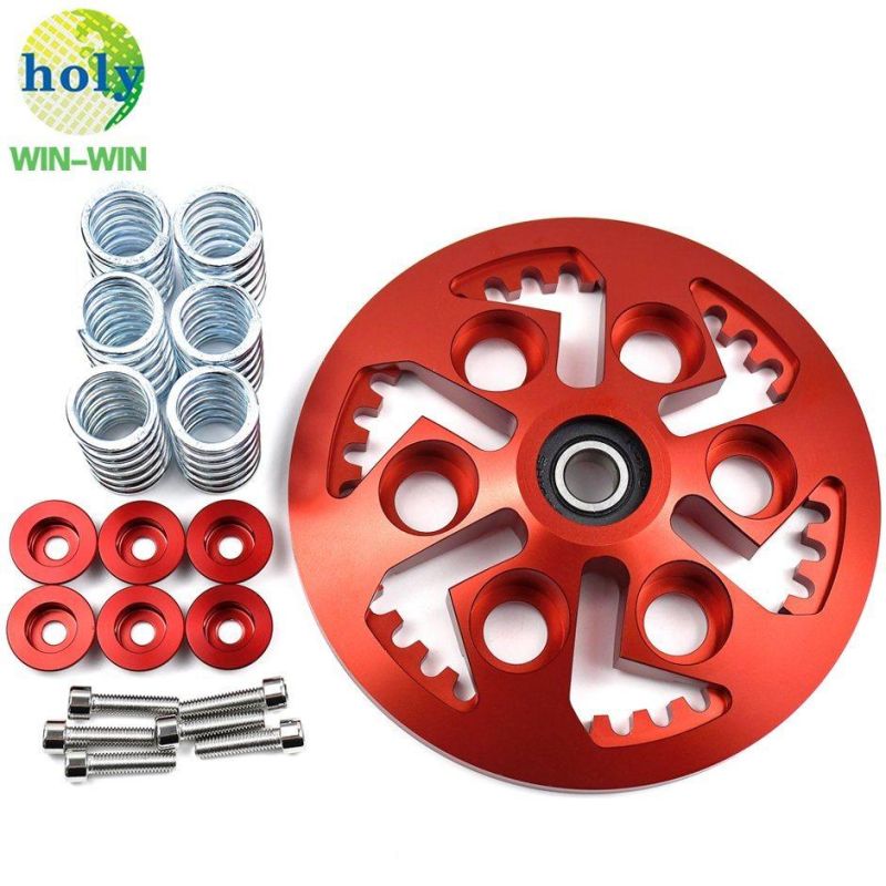 Colorful Anodized Aluminum Parts for Motorcycle Pressure Plate with Clutch Spring Sets Motorcycle Accessories