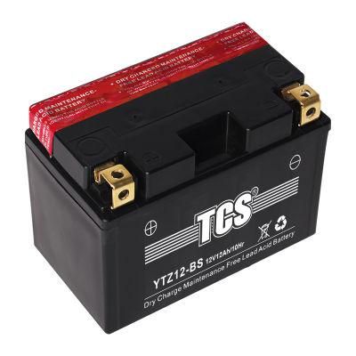 12V 12ah YTX12-BS Long Cycle Life Lead Acid Motorcycle Battery