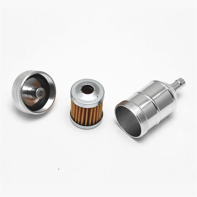 CNC Aluminum Alloy Motorcycle Gasoline Filter Oil Cup 8mm