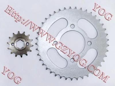 &prime;motorcycle Parts Transmission Kit Sprocket Kit for Hj125 Fz16 Dy100