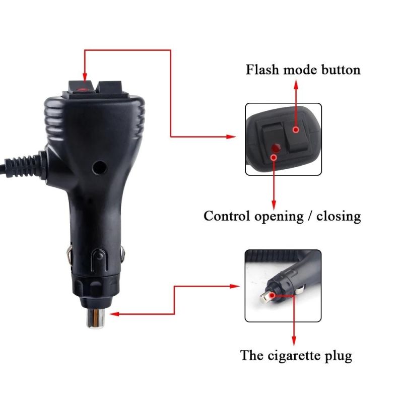 Low Power Consumption High Power Chip 3030 Light Source 72W High Brightness Amber White Two-Color Emergency Safety Warning Light