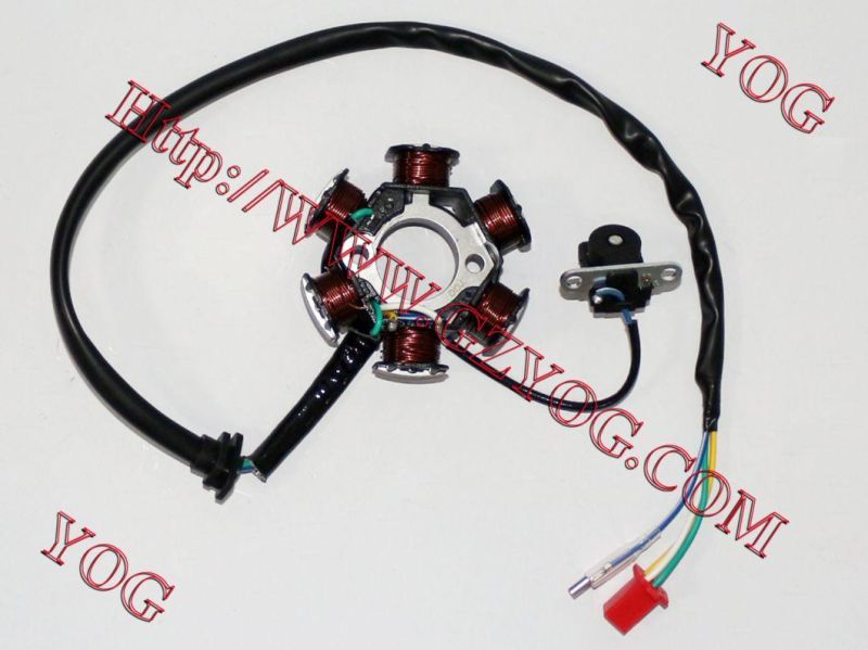 Yog Motorcycle Spare Parts Engine Coil Stator for Gn125, Ybr125, Cg125