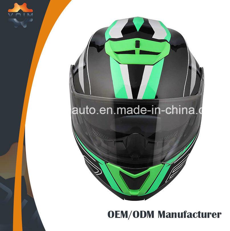 Motorcycle Helmet ECE Quality with Double Visor Protective Gear Motorcycle Helmet for Sale