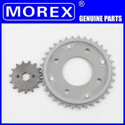 Motorcycle Spare Parts Accessories Original Morex Genuine Sprocket Chain Kit for Honda C100 Biz