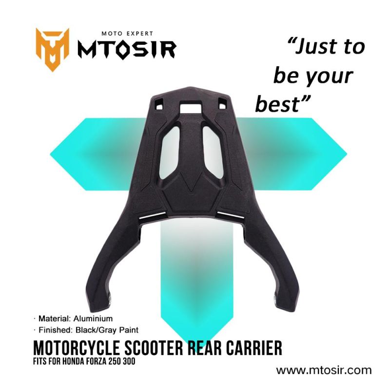 Mtosir High Quality Motorcycle Scooter Rear Carrier Fits for Honda Forza 250 300 Motorcycle Spare Parts Motorcycle Accessories