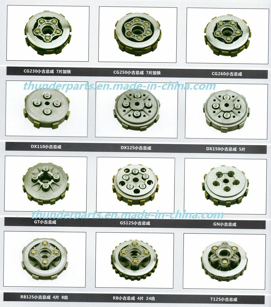 Motorcycle Clutch Assy/Canasta De Embrague Completo/Centrifugo/Variador/Cremallera Qm200gy, En125, An125, GS125, Yes125