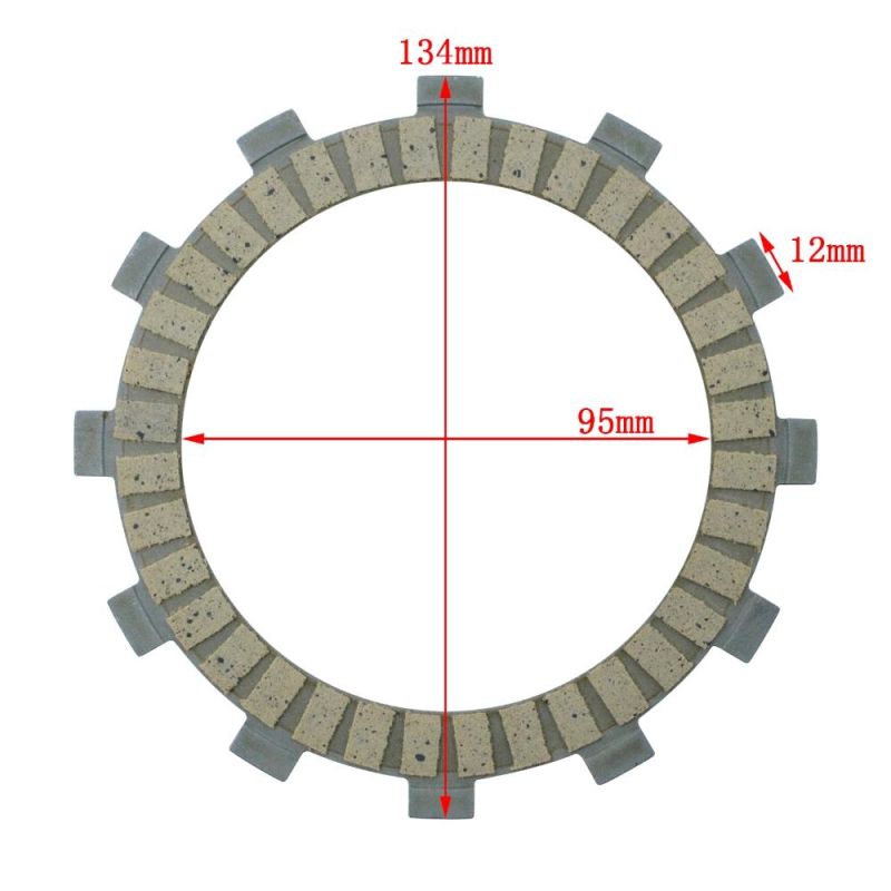 Motorcycle Spare Parts Clutch Plate for Hyosung Gv300s