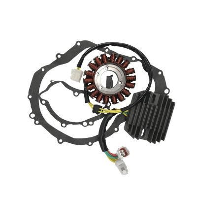 Voltage Regulator Rectifier &amp; Gasket &amp; Stator Fit Suzuki Gsxr 600 750 2006 2007 2008 2009 2010 2011 2012