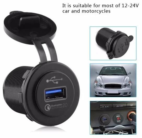 Car Cigarette Lighter Socket USB