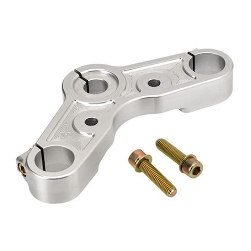 Custom Design CNC Aluminum Motorcycle Triple Tree Clamp with Anodizing