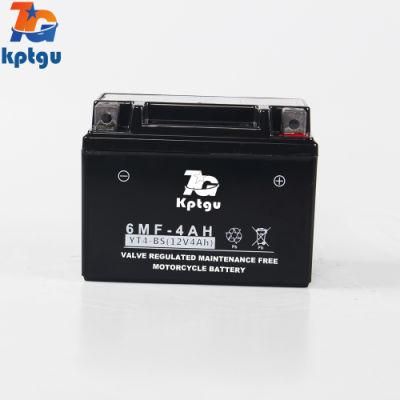 Yt4-12V4ah Lower Self Discharge AGM Rechargeable Lead Acid Motorcycle Battery