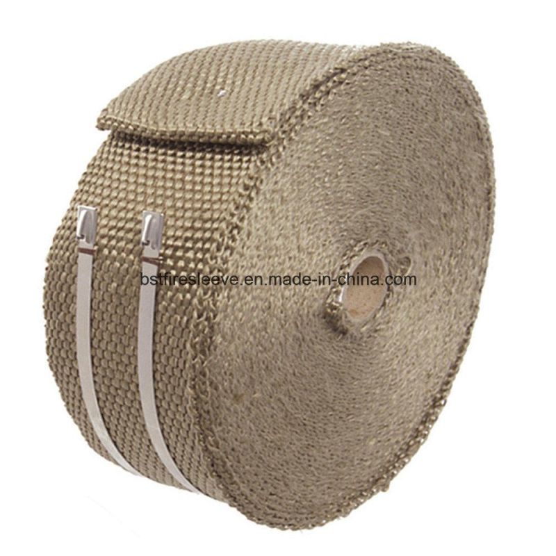 High Temp Exhaust Heat Wrap Set with Ties