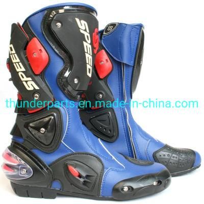 Motorcycle/Moto Jackets/Protectors/Armors/Boots/Chaquetas/Armaduras/Botas Accesorios for Racing Bikers Blue