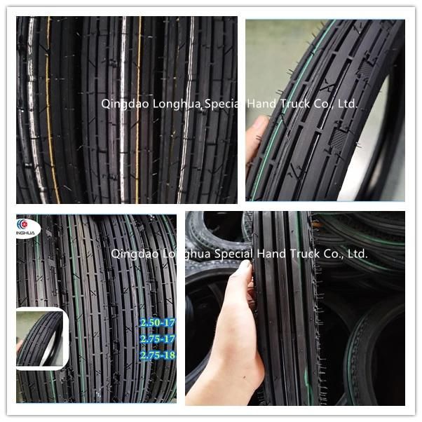 ISO9001 Certificated Tubeless Motorcycle Tyre (3.50-10)