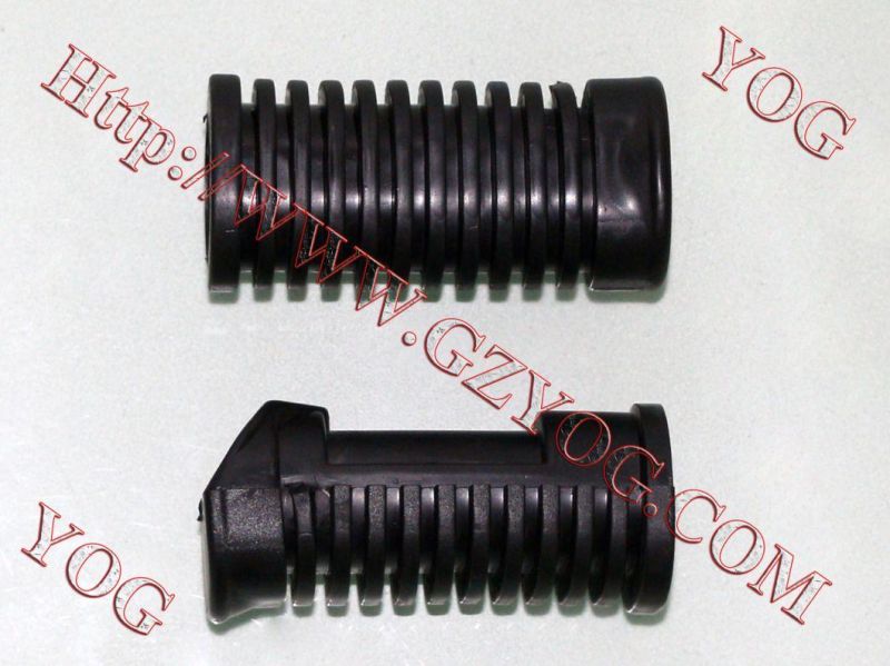 Motorcycle Spare Parts Front Footrest Rubber Dy100 Horse150 Ybr125