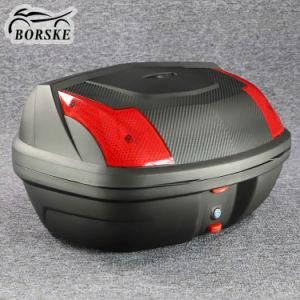 Motorcycle Tail Boxes 48L PP Detachable Motorcycle Trunk Box for Motorcycle Part