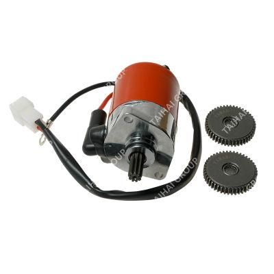 Yamamoto Motorcycle Spare Parts 100% Copper Red Starter Motor with Wire and Gear for YAMAHA 100 (K120) Sport