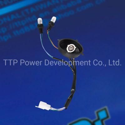 Tianma 100cc Motorcycle Spare Parts Motorcycle Headlight Socket, Headlamp Socket
