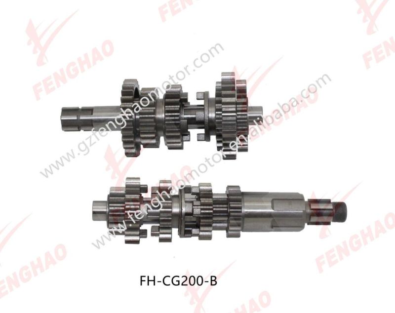 Motorcycle Part Engine Spare Parts Main Counter Shaft Honda Cg200/Cg200/Cg250/Hb250/Xmoto250
