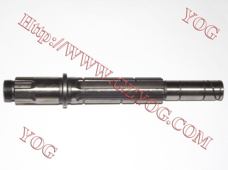 Yog Motorcycle F. Sprock/Counter Shaft/Front Sprocket Shaft for Cg125/150, Gn125h, Tvs Star