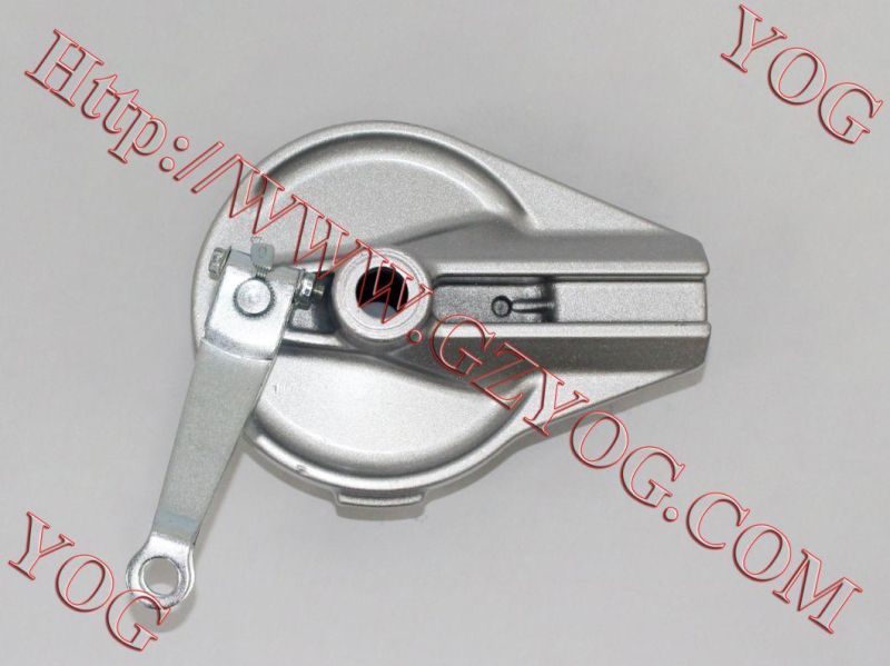 Yog Motorcycle Parts Rear Hub Cover/Rear Brake Panel with Brake Cam, Brake Arm for Cg125/Jh125