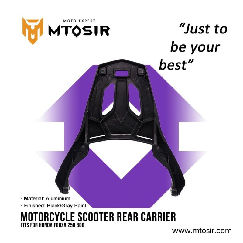 Mtosir Rear Carrier Fits for Honda Forza 250 300 High Quality Motorcycle Scooter Motorcycle Spare Parts Motorcycle Accessories Luggage Carrier