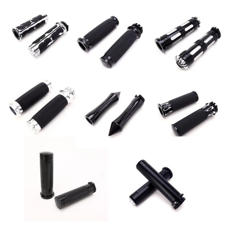 Motorcycle Hand Grips for Harley Davidson/ Motorcycle Parts Aluminum Tapered End Head Handgrip