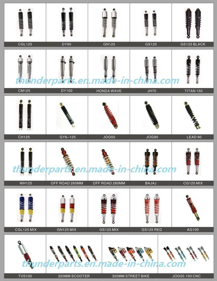 Motorcycle Front Fork/Shock Absober/Telescopcio/Suspension/Barras /Amortiguadore Completa GS125 Mix, Haojiang, Zontes, Kymco, Sym, Jialing