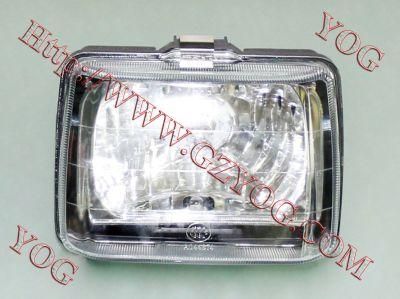 Yog Motorcycle Foco Head Light Headlamp Head Lamp Headlight Wy125 Sqaure