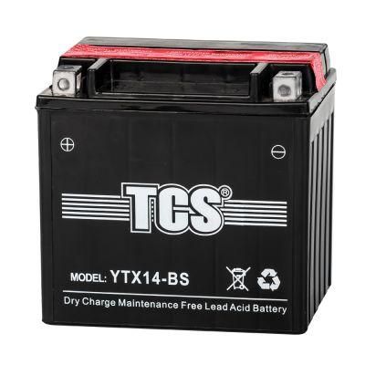 12v 11ah China Dry Charged Maintenance Free Motorcycle Battery for Common Motorcycle