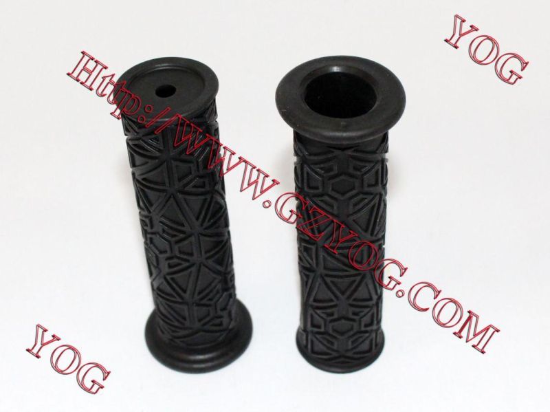 Yog Motorcycle Parts Motorchcle Handle Grip for Bajaj Boxer Black Color