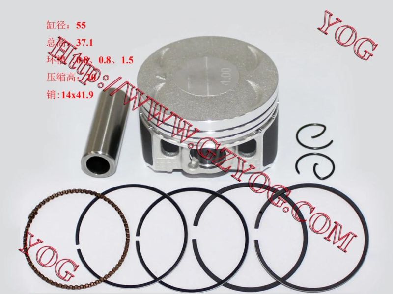 Motorcycle Parts Piston Kit for CD110 Gy6-125