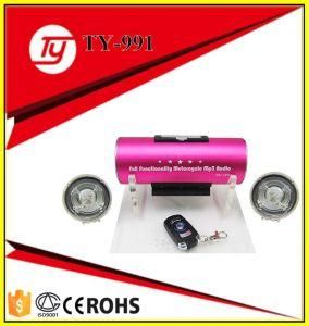 Motorcycle MP3 FM Transmitter with Alarm System 991