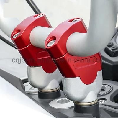 Cqjb Fixed Height Increaser Sports Car Modified Rear Shift Height Increase Code Aluminum Alloy Faucet Heightened Base Handlebar