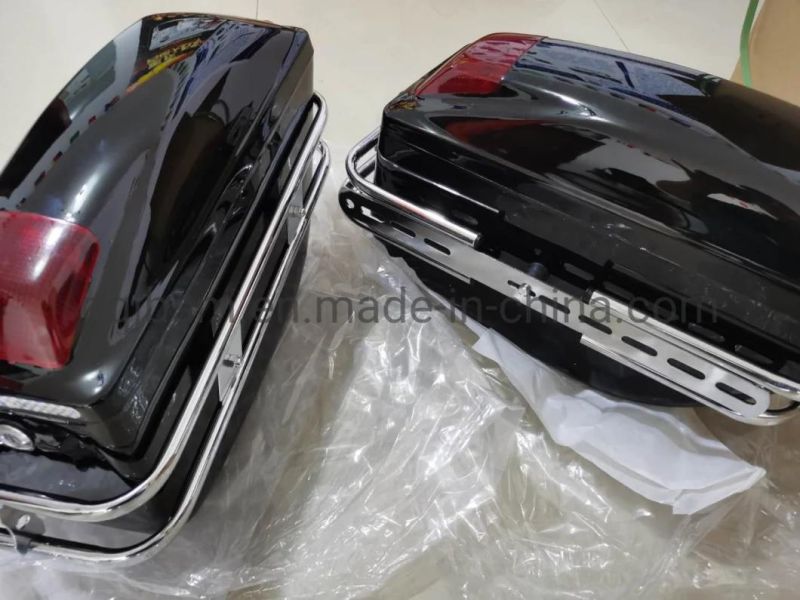 Cqjb Manufacture Motorcycle Luggage Side Tail Boxes