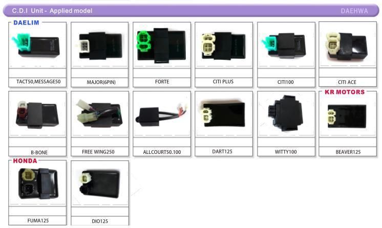 Motorcycle Cdi Unit for Fiddle III 125