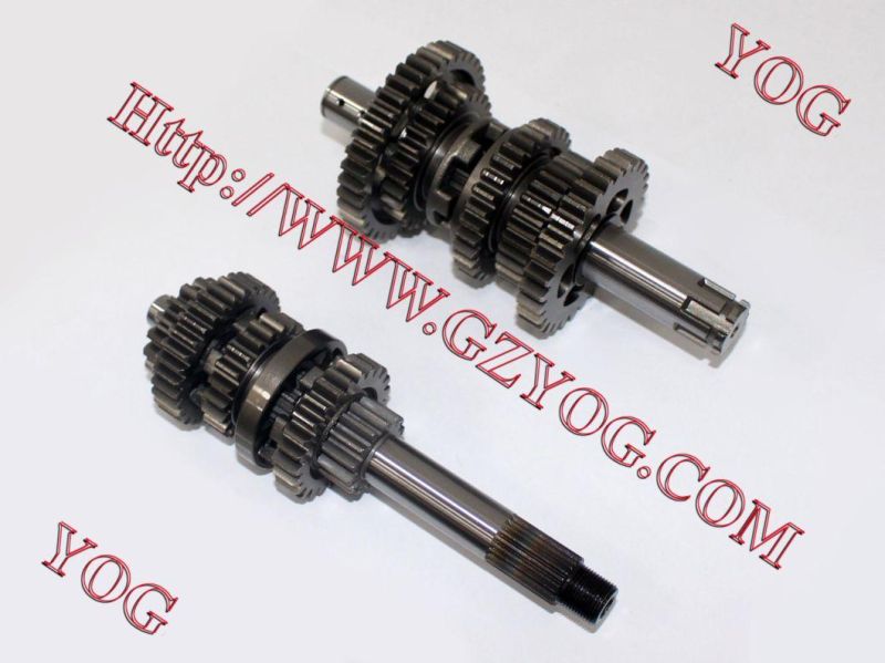 Yog Motorcycle Spare Parts Transmission Gears Complete for Bajajboxer, Cg200, Tvs Star