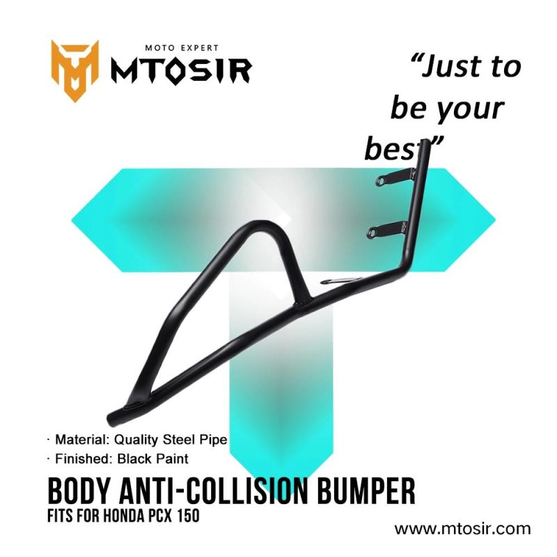 Mtosir High Quality Motorcycle Body Anti-Collision Bumper Honda Pcx 150 Motorcycle Spare Parts Frame Parts