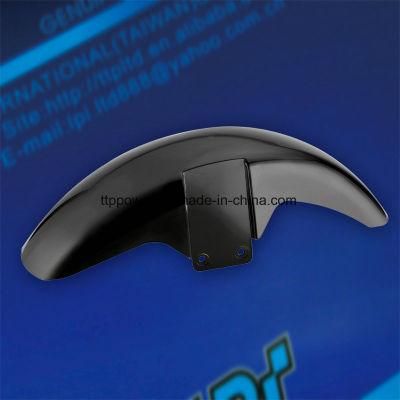 Haojue150 Motorcycle Body Parts ABS Black Front Fender