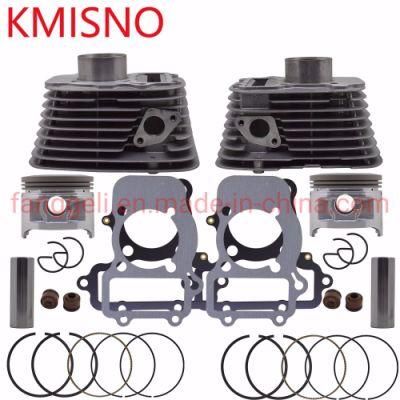 43 49mm Motorcycle Cylinder Kit for YAMAHA Virago Xv250 V Star 250 Route 66 Qianjiang Qj250-H Qj250-L Qj250-J Keeway Cruiser 250cc