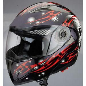DOT Double Visor Modular Flip up Motorcycle Helmet