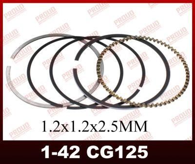Guangzhou High Quality Cg125/150/200 Piston Ring Motorcycle Spare Parts