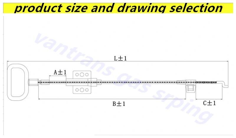 Brake Cable for Electrombile/Black Wire for Gas Spring