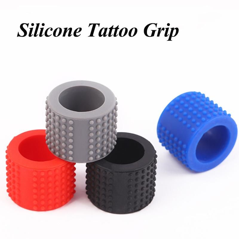Custom Soft Silicone Gel Rubber Durable Antiskid Tattoo Tube/Pen/Grip Sleeve/Covers