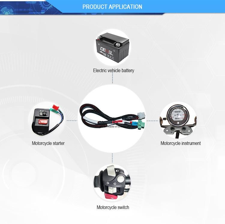 Motorcycle Wire Harness and Cable Assembly