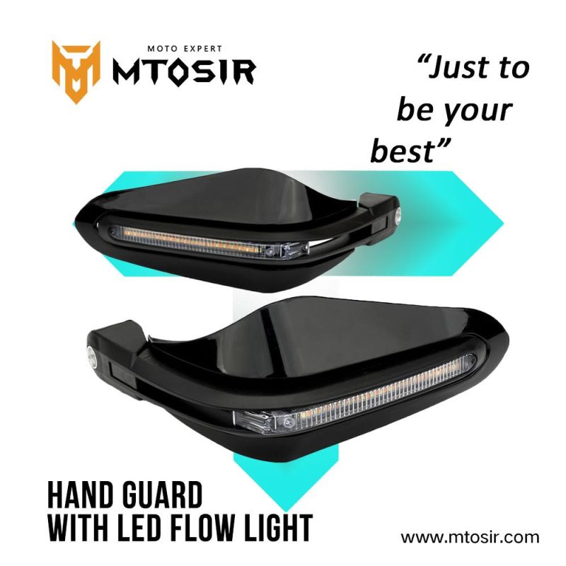 Mtosir High Quality Handguard Cheap Price Colourful Protector with Light Universal Motorcycle Spare Parts Body Parts Motorcycle Accessories Handguard