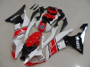Motorcycle Body Parts Fairing for R6 2008-2014 Red and White and Black