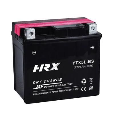 Ytx5l-BS 12V 5ah Gel Mf Motorcycle Battery