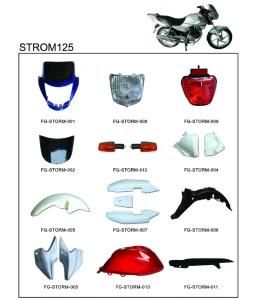 Plastic Parts Headlight Body Parts for Motorcycle Storm 125