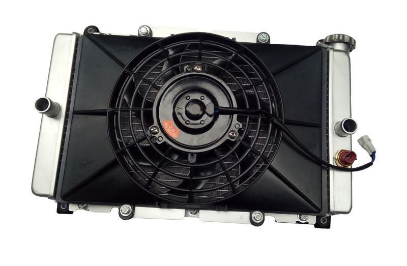 Cooling Radiator Fan Assy for Hisun 500cc 700cc UTV Quad